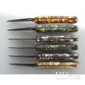  Ghillie Folding knife fruit knife Exquisite gift knife ABS handle knife UD50011